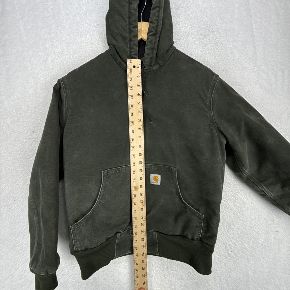 Carhartt Sandstone Active Jacket Quilt Lined Womens XS WJ130 MOS Moss Green - Picture 6 of 16